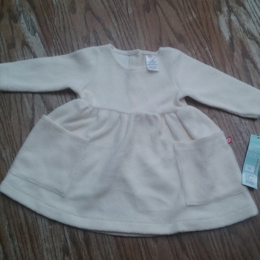 Zutano "Cozie Fleece Dress"